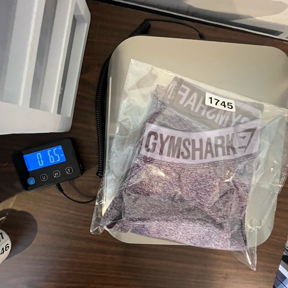 Gymshark Womens Leggings Womens‎ Small Lavender Stretch Yoga Train Lounge Purple - Picture 11 of 11